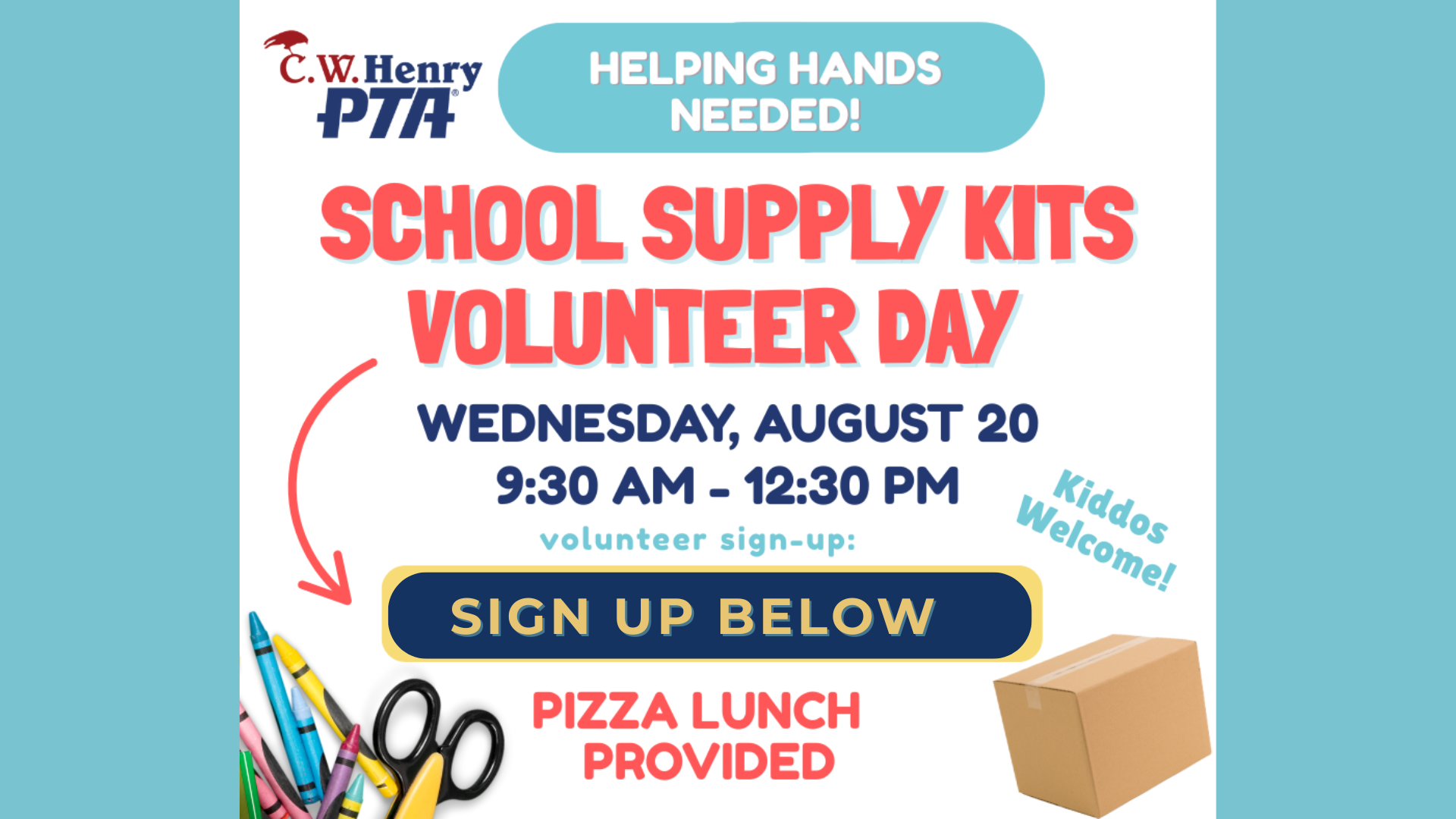 supply kits volunteer – large