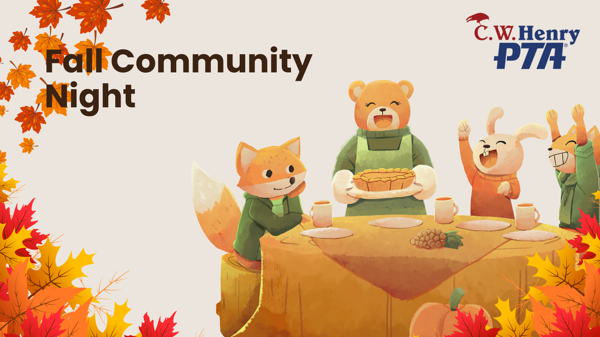 FALL COMMUNITY NIGHT – 2025
