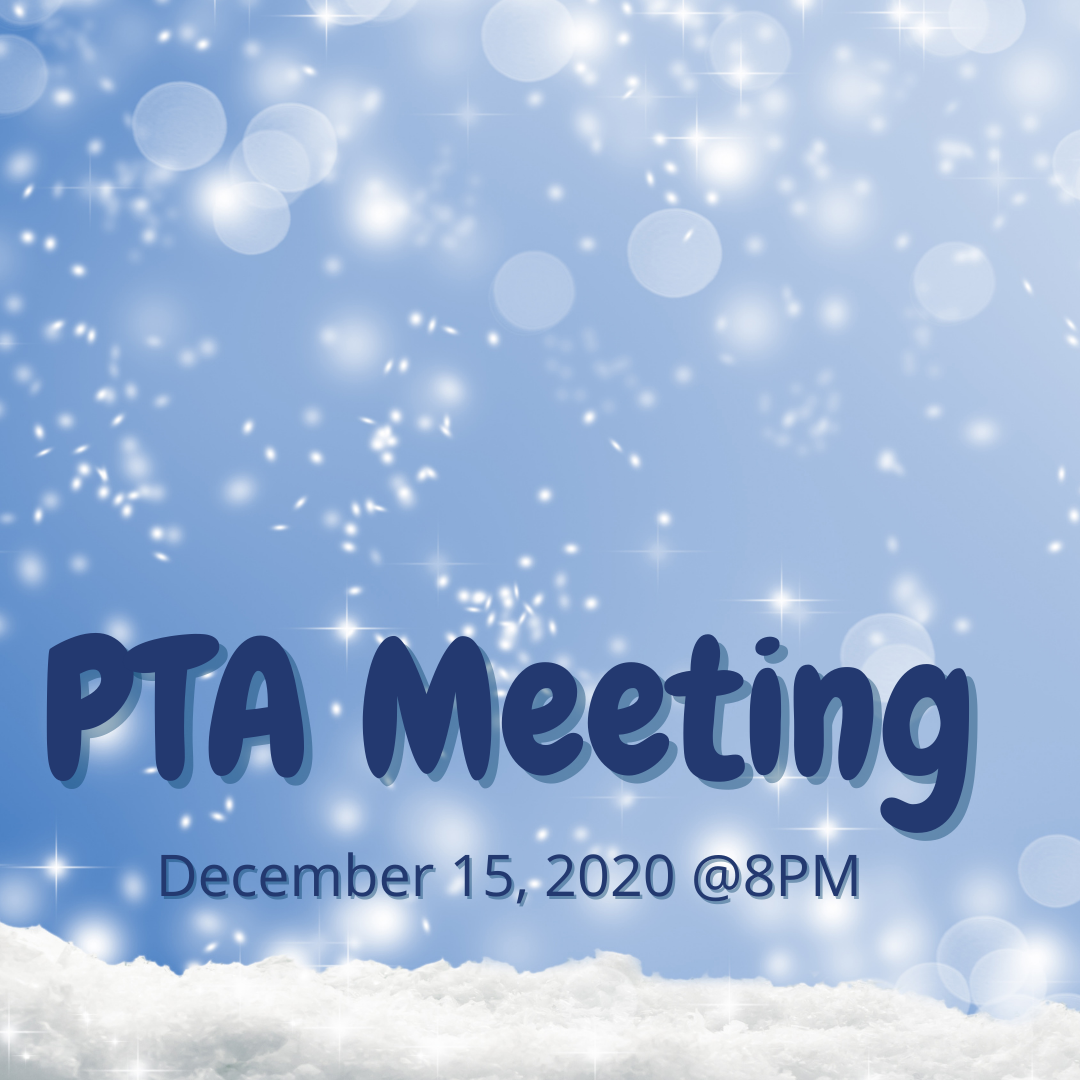 PTA Meeting - December 2020