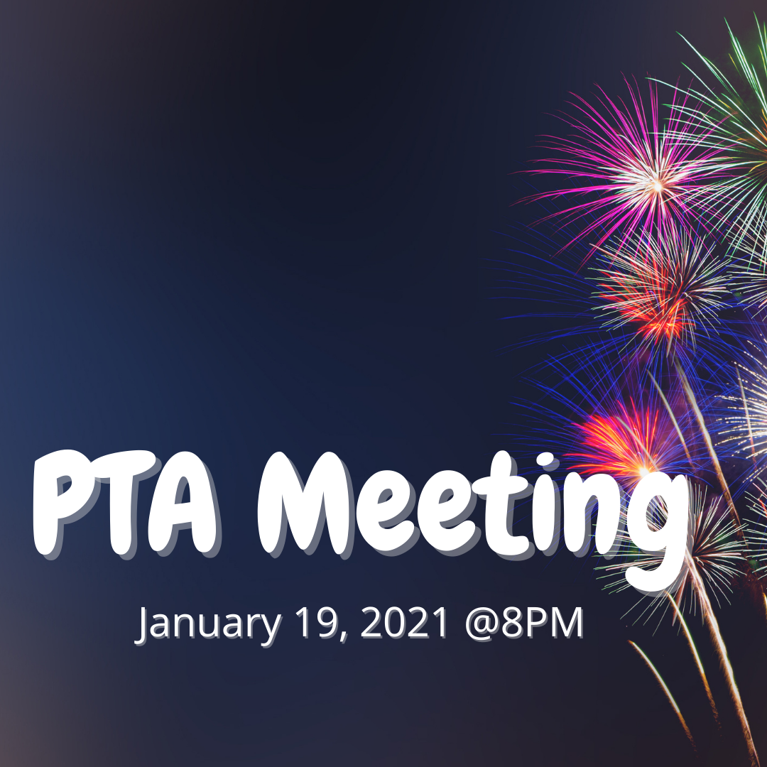 PTA Meeting - January 2021